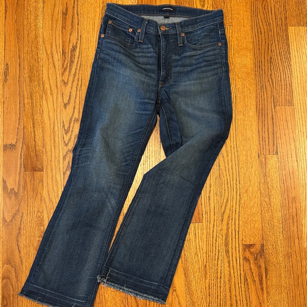 J.Crew retail Billie Demi Boot Crop size 27